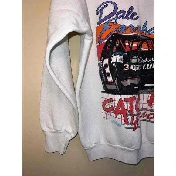 VINTAGE DALE EARNHART CREWNECK NO TAG SEEMS SIZE SMALL UNISEX - Picture 8 of 14